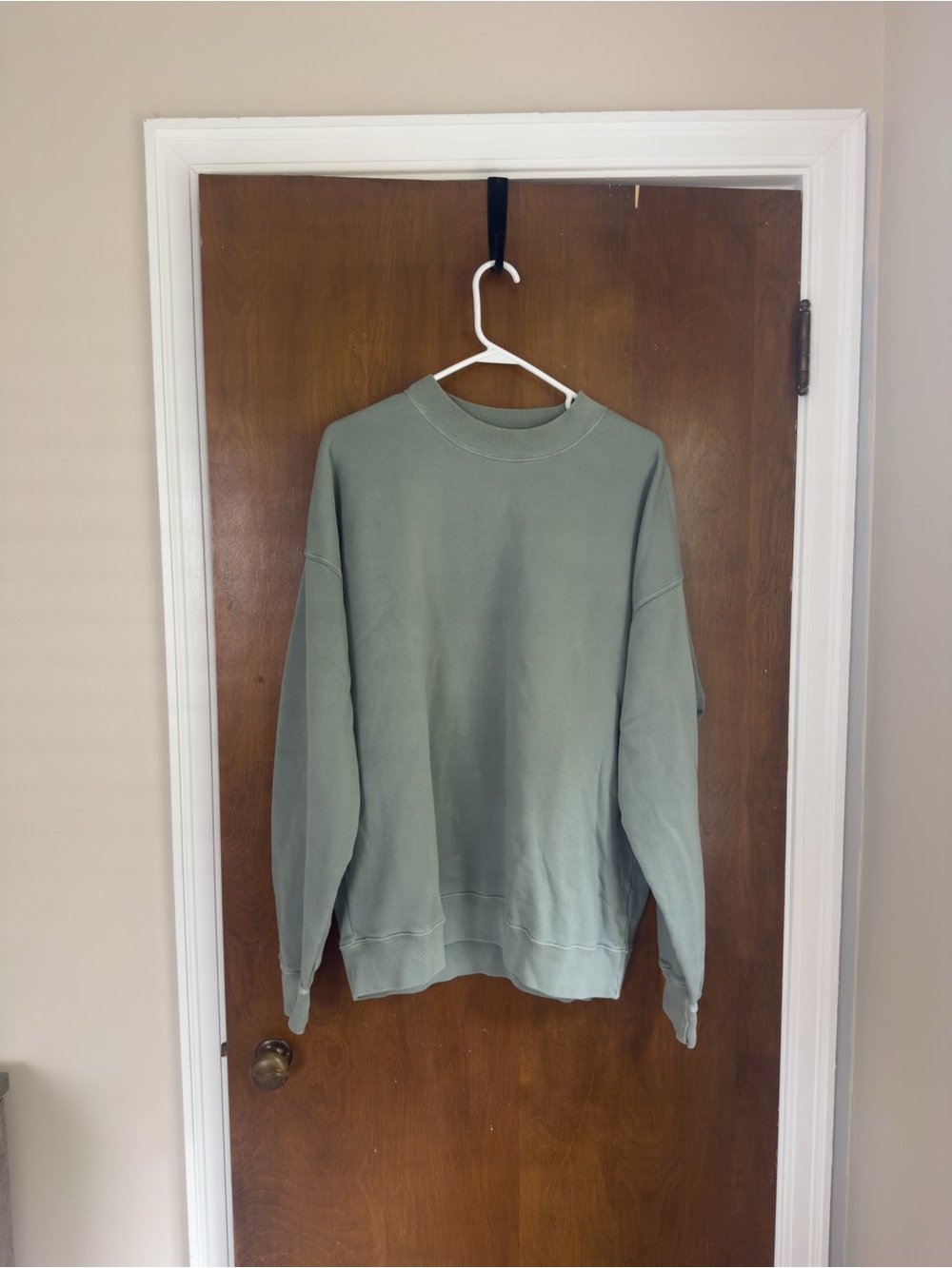 Abercrombie & Fitch Olive-Green Crewneck Sweatshirt